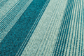 Roolf Living Silky In- und Outdoor-Teppich Tweed azurblau