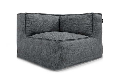 Roolf Living Silky Club Corner anthrazit