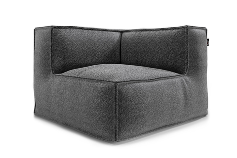Roolf Living Silky Club Corner grau