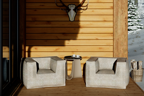 Roolf Living Silky Club Sessel anthrazit