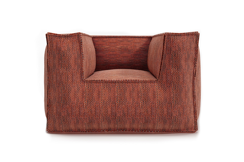 Roolf Living Silky Club Sessel terrakotta