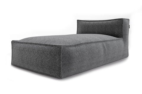 Roolf Living Silky Longchair grau