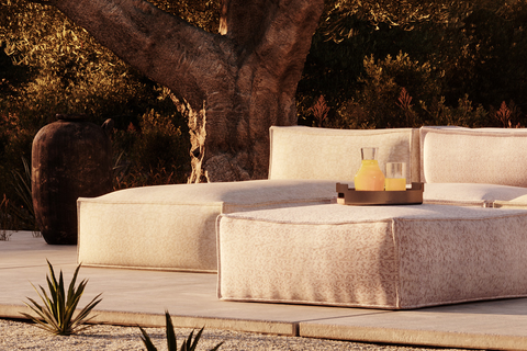 Roolf Living Silky Longchair grau