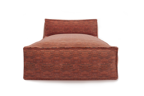 Roolf Living Silky Longchair terrakotta