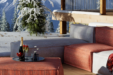 Roolf Living Silky Longchair flieder