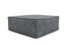 Roolf Living Silky Sitzpouf anthrazit