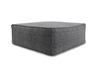 Roolf Living Silky Sitzpouf grau