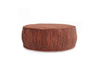 Roolf Living Silky Rundpouf terrakotta