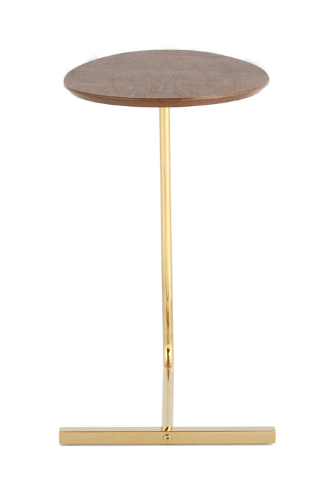 Beistelltisch Germini 525 Gold / Braun