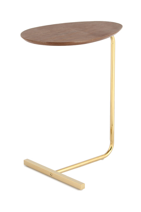 Beistelltisch Germini 525 Gold / Braun