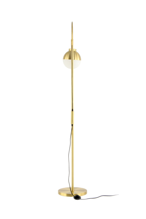 Stehlampe Lilia 125 Weiß / Gold