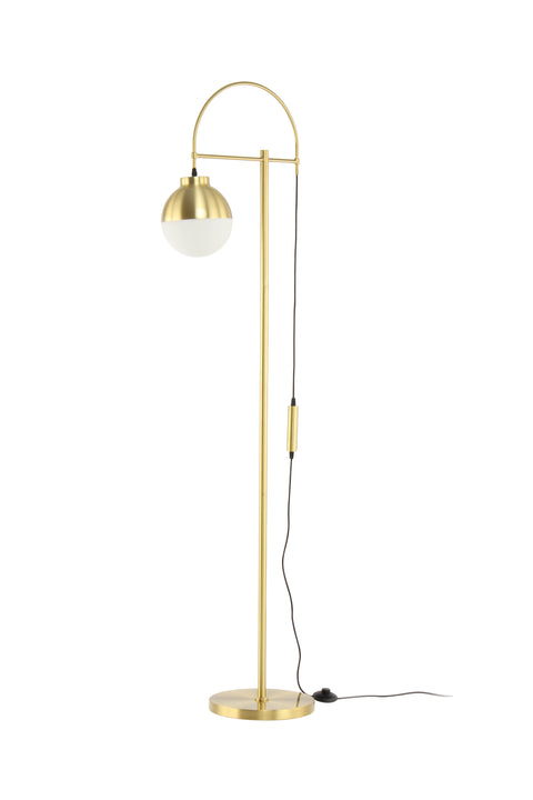 Stehlampe Lilia 125 Weiß / Gold