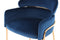 Stuhl Astranita 125 Blau / Roségold
