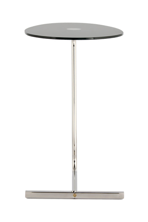 Beistelltisch Germini 525 Silber / Schwarz