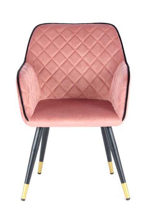Stuhl Allium 525 Rosa / Schwarz