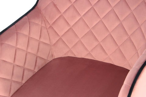 Stuhl Allium 525 Rosa / Schwarz