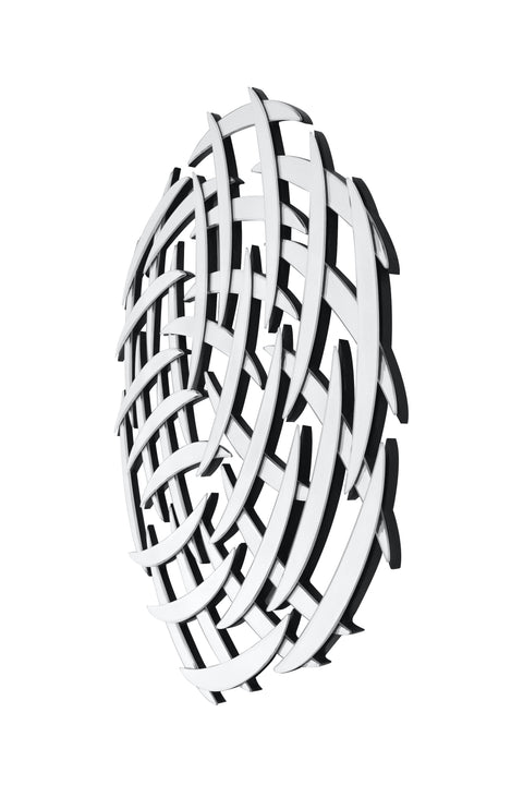 Wandspiegel Allium 810 Silber