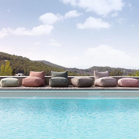 Roolf Living Dotty Sitzpouf S terrakotta